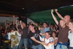 EM2008 Halbfinale Rudelgucken beim SV Bachum / Bergheim