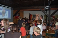 EM2008 Halbfinale Rudelgucken beim SV Bachum / Bergheim