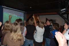 EM2008 Halbfinale Rudelgucken beim SV Bachum / Bergheim