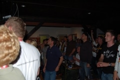 EM2008 Halbfinale Rudelgucken beim SV Bachum / Bergheim