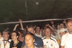 EM2008 Halbfinale Rudelgucken beim SV Bachum / Bergheim