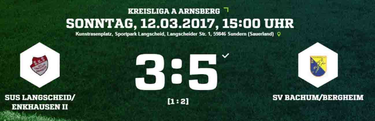 Spielbericht 120317