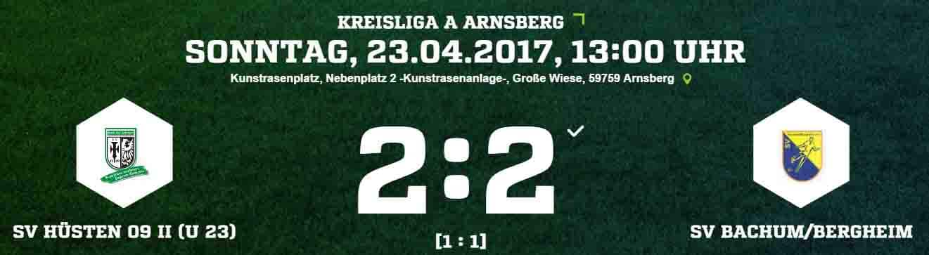 Spielbericht 230417