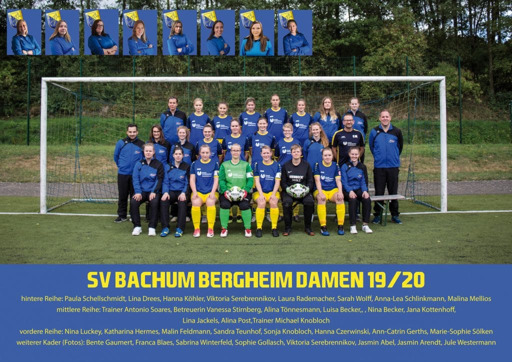 SV Bachum Bergheim, Damen Mannschaft, Saison 2019/2020